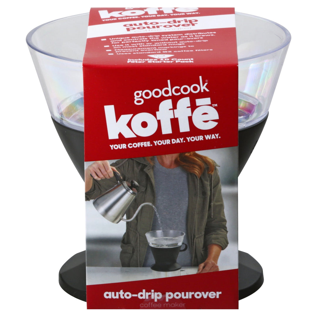 Goodcook - Coffee Mkr Auto Drp Pourovr - Case Of 4 - 1 Count - Maras Green